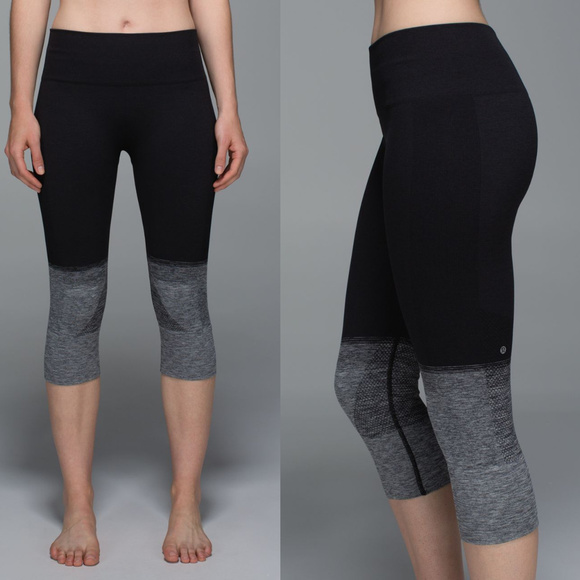 Lululemon Seamlessly Street Crop Size 6 HW7255 - Picture 2 of 7